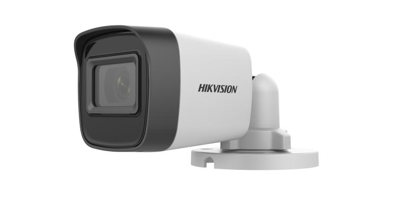 DS-2CE16D0T-EXIPF  Cámara MINI Bala HIKVISION Turbo, 2MP, lente fijo,  IR de 20 mts  IP67, 4 híbrido,