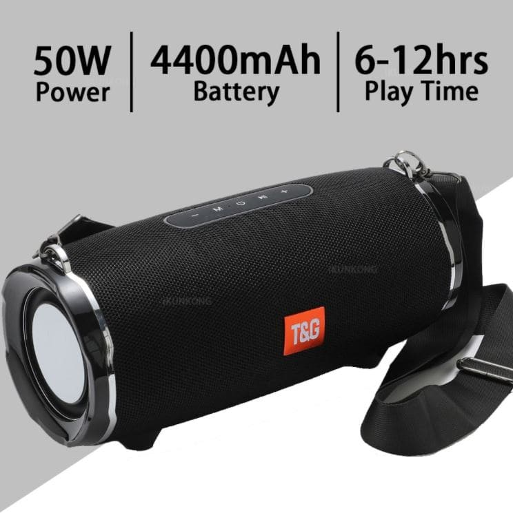 bocina Reproductor Bluetooth T&G  (rep tg-187)