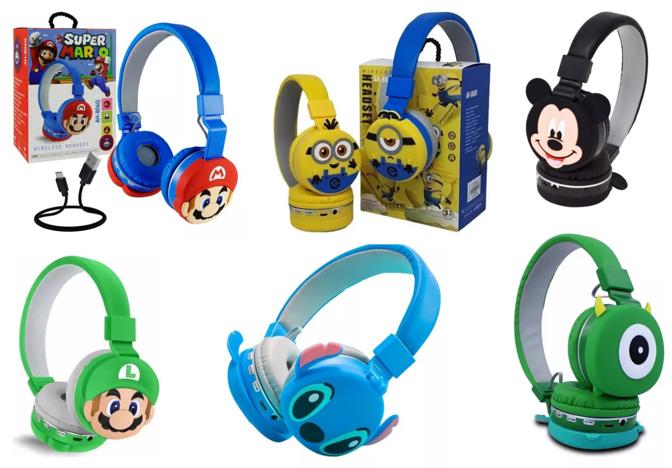 [bt-ah806] Audífono Bluetooth para niños