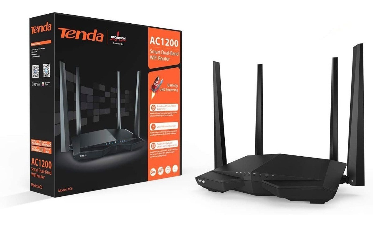 TENDA AC 1200 MODELO AC6