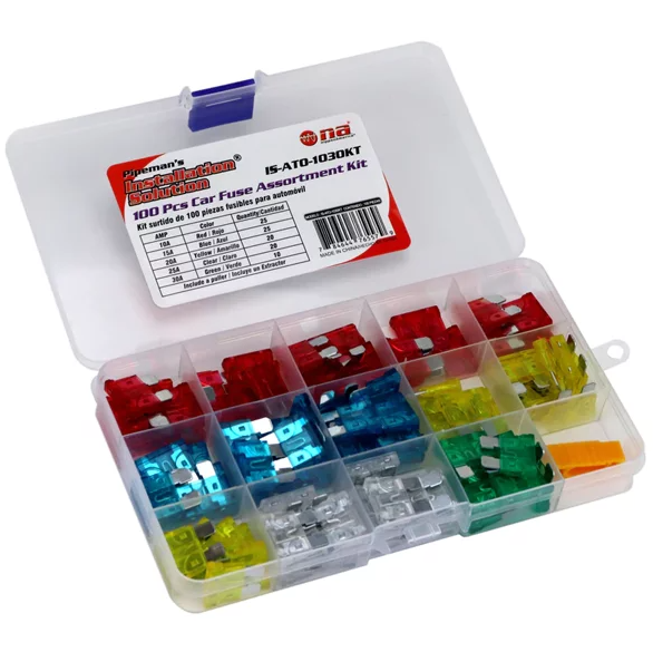 KIT DE FUSIBLES 100 PIEZAS