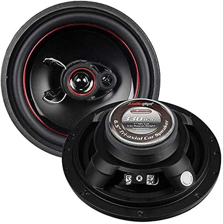 BOCINA TRI-AXIAL DE 6.5" MARCA AUDIOPIPE PARA CARRO