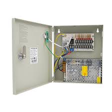 FUENTE DE PODER 12V 10A 9 SALIDAS CCTV  GI-1209-10A