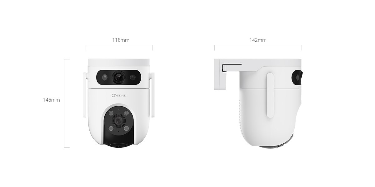 H9C Dual 2K CAMARA EZVIZ