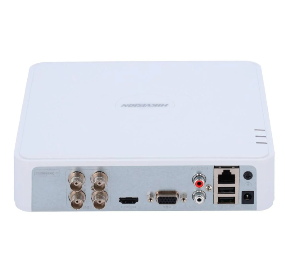 [iDS-7104HUHI-M1/S] Dvr Hikvision turbo Hikvision 4 con tecnologia Acusense, resolución máxima 8 Mpx lite, con tecnologías TVI, CVI, salida HDMI, VGA, 1 slot para disco duro Max 10TB(no Incluido), marca Hikvision