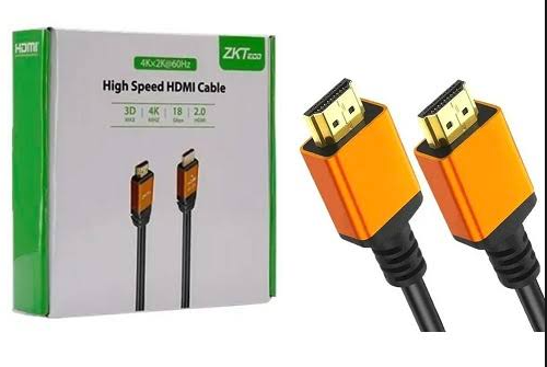 HDMI ZKT ECO 3 METROS alta velocidad, version 2.0, soporta 4K, con shield para reducción de ruido,