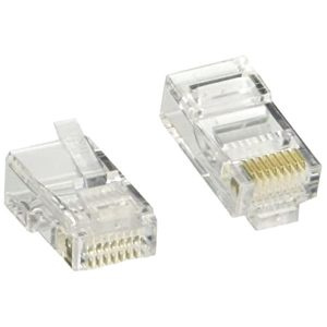 CONECTORES RJ45  PLASTICO UNIDAD KR-208L