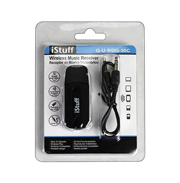 Q-U-BSIG-35C RECEPTOR DE MUSICA INALAMBRICO ISTUFF